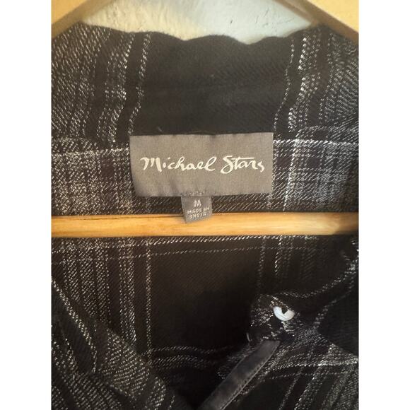 Michael Stars Plaid Belted dress - Picture 2 of 6